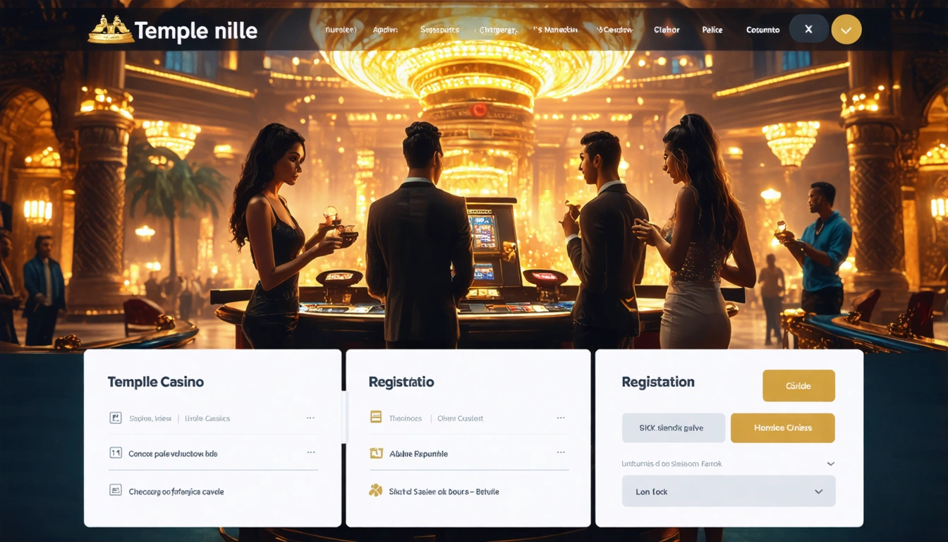 Temple nile casino registration guide and account setup